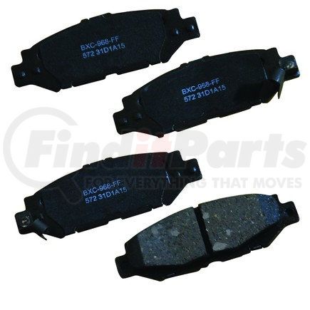 SBC572 by BENDIX - Stop Ceramic Disc Pad Set