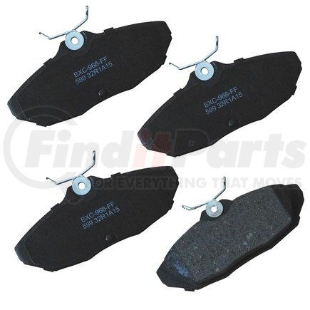 SBC599 by BENDIX - Stop Ceramic Disc Pad Set