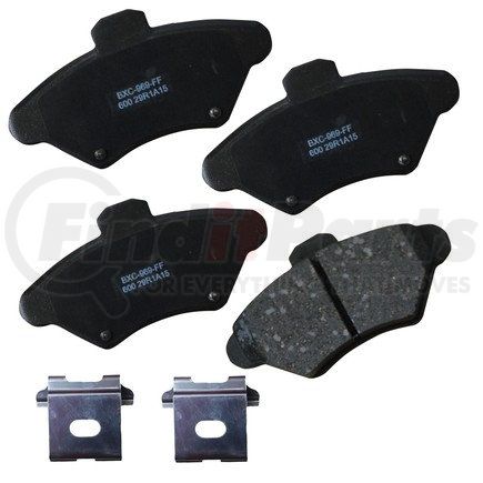 SBC600 by BENDIX - STOP CERAMIC DISC PAD SET