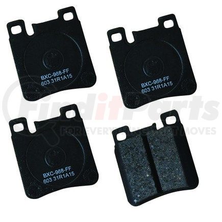 SBC603 by BENDIX - Stop Ceramic Disc Pad Set