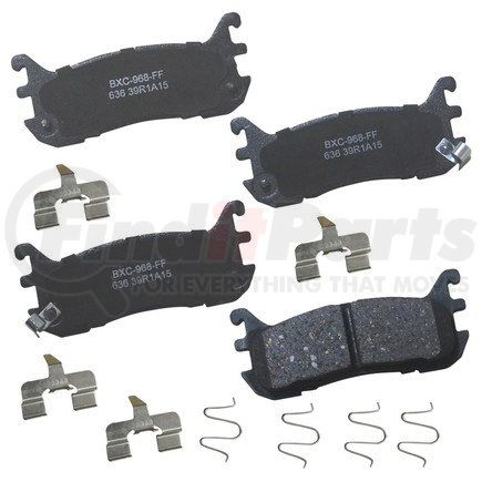 SBC636 by BENDIX - Stop Ceramic Disc Pad Set