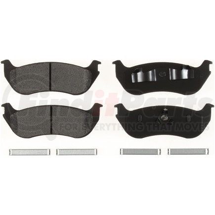 MKD881 by BENDIX - Disc Brake Pad Set - Semi Metallic