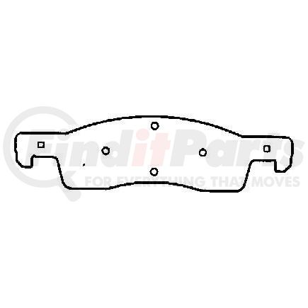 MKD934SUV by BENDIX - Semi-Met Disc Pad Set