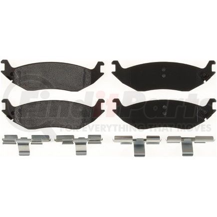 MKD898 by BENDIX - Semi-Met Disc Pad Set