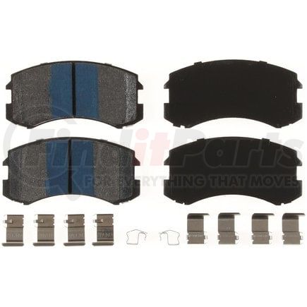 MKD904 by BENDIX - Semi-Met Disc Pad Set