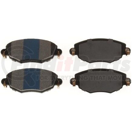 MKD910 by BENDIX - Semi-Met Disc Pad Set