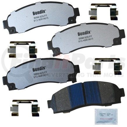 Bendix MKD913FM Disc Brake Pad Set FLEET METLOK Disc Brake Pad Set