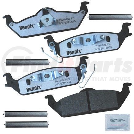 MKD963FM by BENDIX - FLEET METLOK Disc Brake Pad Set