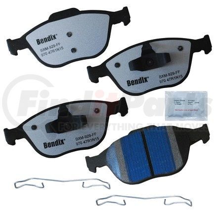 MKD970FM by BENDIX - FLEET METLOK Disc Brake Pad Set