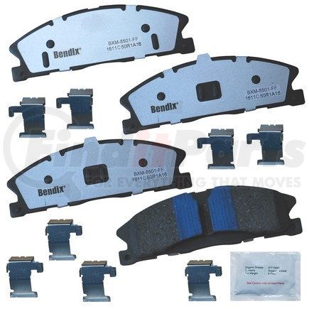 PBD1611C by BENDIX - FLEET METLOK Disc Brake Pad Set