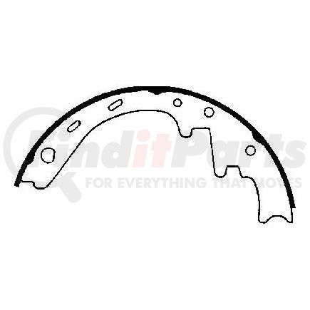 R183 by BENDIX - Relined Shoe Set