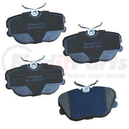 SBM439 by BENDIX - STOP CERAMIC DISC PAD SET