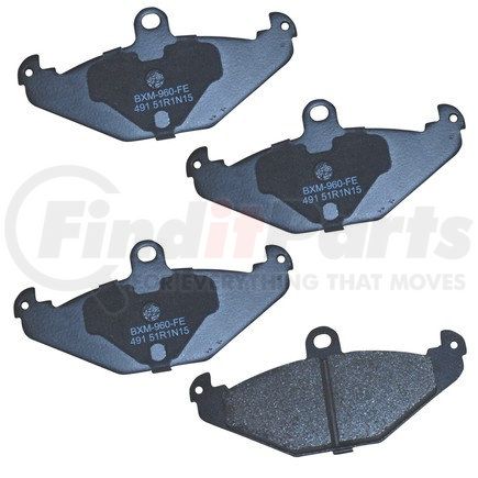 Bendix SBM491 Disc Brake Pad Set Stop Ceramic Disc Pad Set