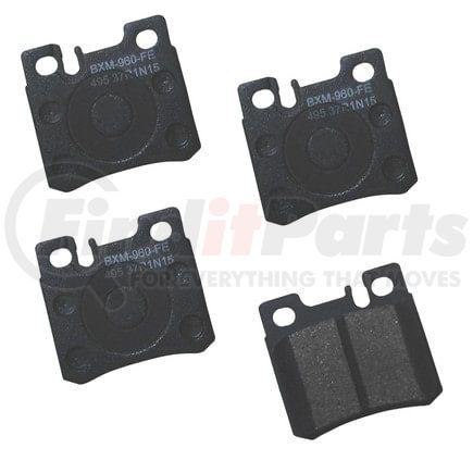 SBM495 by BENDIX - STOP CERAMIC DISC PAD SET