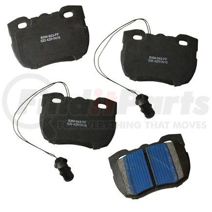 SBM520 by BENDIX - STOP CERAMIC DISC PAD SET