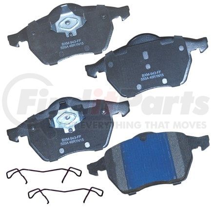 SBM555A by BENDIX - STOP CERAMIC DISC PAD SET