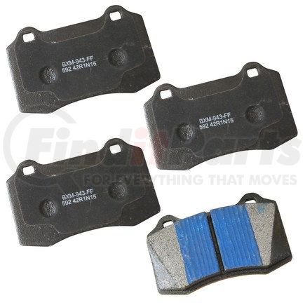 SBM592 by BENDIX - Stop Ceramic Disc Pad Set