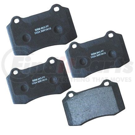 SBM592A by BENDIX - Stop Ceramic Disc Pad Set