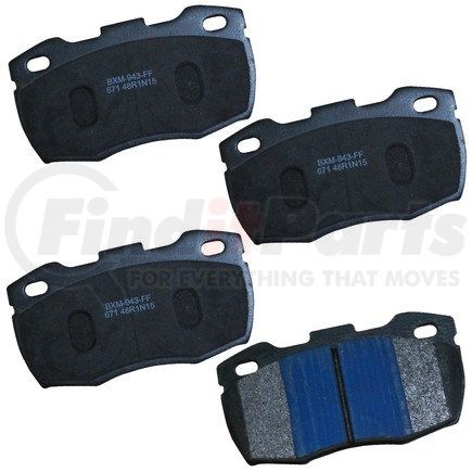 SBM671 by BENDIX - STOP CERAMIC DISC PAD SET