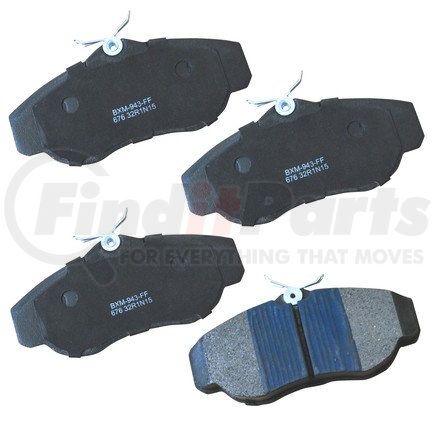 SBM676 by BENDIX - Stop Ceramic Disc Pad Set