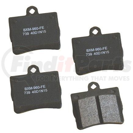 SBM739 by BENDIX - STOP CERAMIC DISC PAD SET