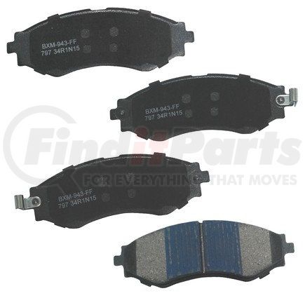 SBM797 by BENDIX - STOP CERAMIC DISC PAD SET