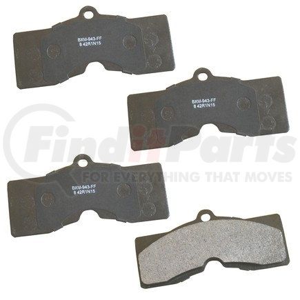 SBM8 by BENDIX - STOP CERAMIC DISC PAD SET