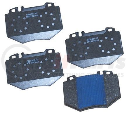 SBM985 by BENDIX - Stop Ceramic Disc Pad Set