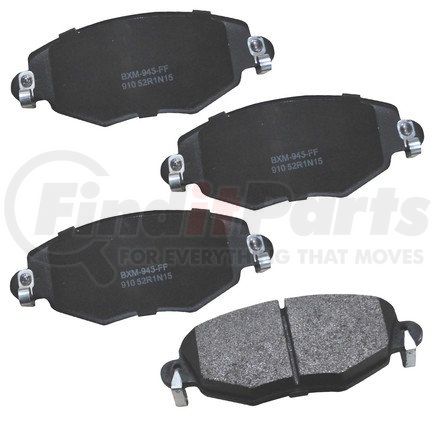 SBM910 by BENDIX - Stop Ceramic Disc Pad Set