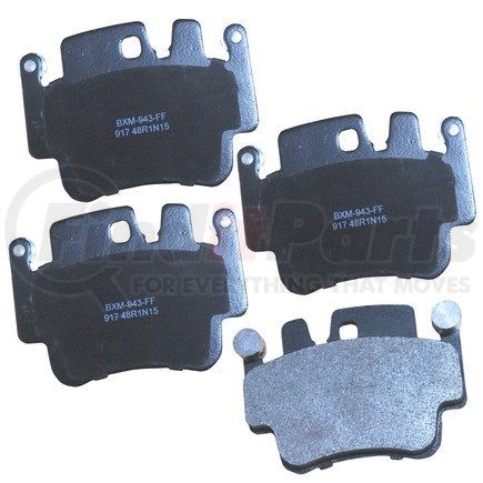 SBM917 by BENDIX - Stop Ceramic Disc Pad Set