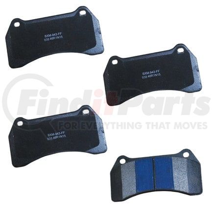 SBM938 by BENDIX - Stop Ceramic Disc Pad Set