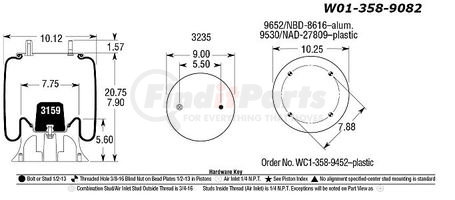 AS9082 by BWP-NSI - Firestone Air Spring