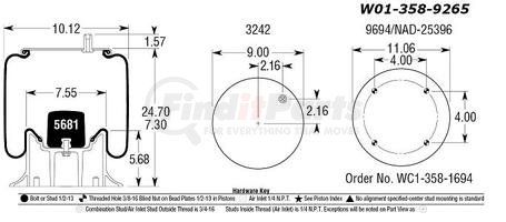AS9265 by BWP-NSI - Firestone Air Spring