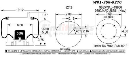 AS9270 by BWP-NSI - Firestone Air Spring