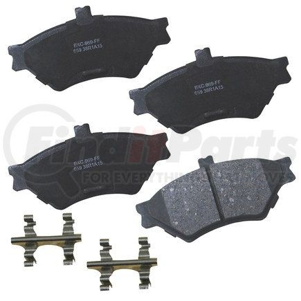 SBC659 by BENDIX - Stop Ceramic Disc Pad Set