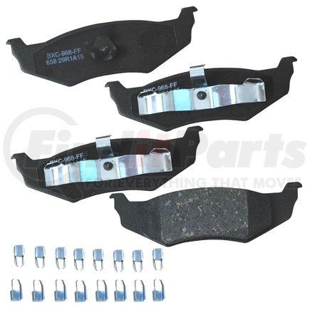 SBC658 by BENDIX - Stop Ceramic Disc Pad Set