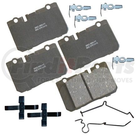 SBC665 by BENDIX - Stop Ceramic Disc Pad Set