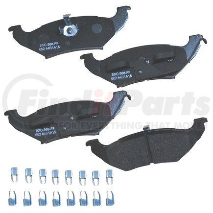 SBC662 by BENDIX - STOP CERAMIC DISC PAD SET