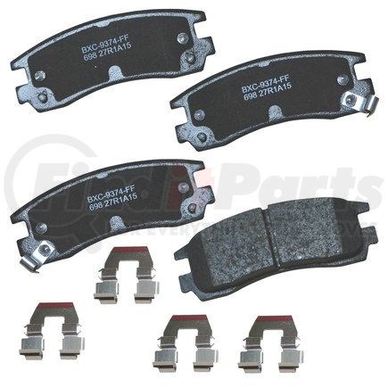 SBC698 by BENDIX - Stop Ceramic Disc Pad Set