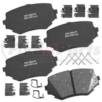 SBC680 by BENDIX - STOP CERAMIC DISC PAD SET