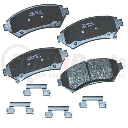 SBC699K1 by BENDIX - Stop Ceramic Disc Pad Set