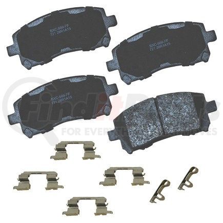 SBC721 by BENDIX - Stop Ceramic Disc Pad Set