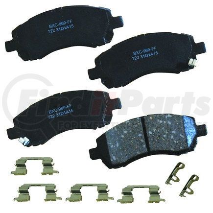 SBC722 by BENDIX - Stop Ceramic Disc Pad Set