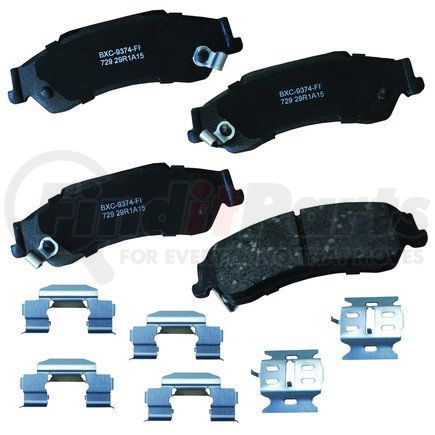 SBC729 by BENDIX - Stop Ceramic Disc Pad Set