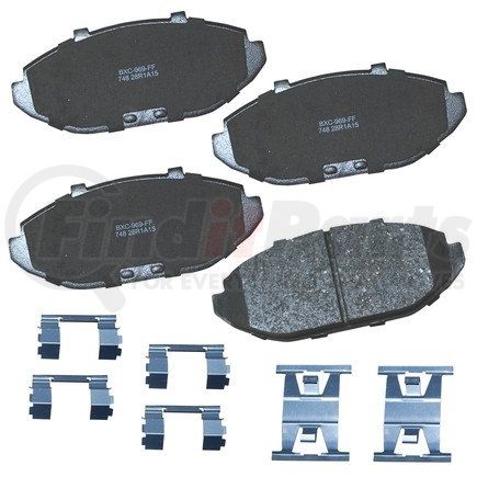 SBC748 by BENDIX - Stop Ceramic Disc Pad Set