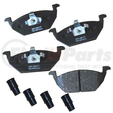 SBC768 by BENDIX - Stop Ceramic Disc Pad Set