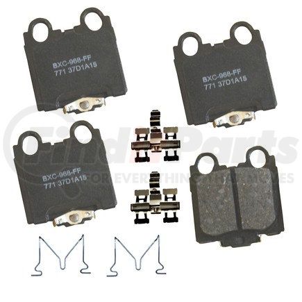 SBC771 by BENDIX - STOP CERAMIC DISC PAD SET