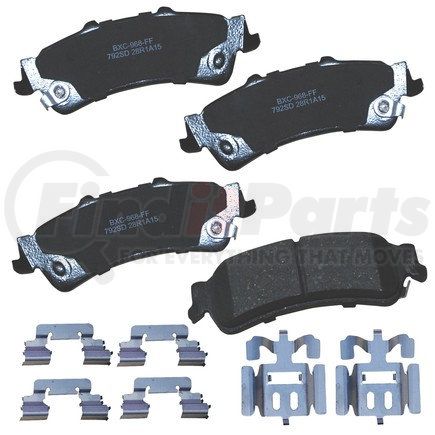 SBC792SD by BENDIX - Stop Ceramic Disc Pad Set