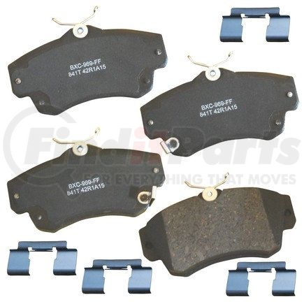 SBC841T by BENDIX - Stop Ceramic Disc Pad Set