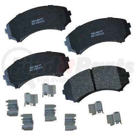 SBC867 by BENDIX - Stop Ceramic Disc Pad Set